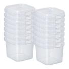 Pote Quadrado Com Lacre Bolo No Pote Descartável 220ml 400un