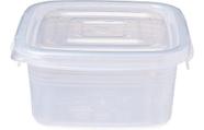 Pote Quadrado Com Travas Laterais 860ml Freezer Microondas