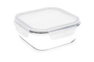 Pote Quadrado Hermético Lock&Stock 800 Ml Brinox 16,1x16,1x6,9 cm