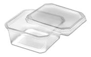 Pote Quadrado Microondas E Freezer 150ml C/20 Unidades Prafesta