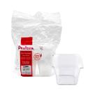 Pote Quadrado Microondas E Freezer 250ml C/20 Unidades Prafesta Pote Quadrado Microondas E Freezer 250ml C/20 Unidades Prafesta