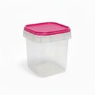 POTE QUADRADO PLÁSTICO PARA TEMPEROS, CALDOS, FAROFA E BISCOITOS - 500ml - 250 UNIDADES