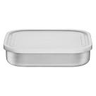Pote Quadrado Tramontina Freezinox em Aço Inox com Tampa Plástica 16 cm 0,8 L Pote Quadrado Tramontina Freezinox em Aço Inox com Tampa Plástica 16 cm 0,8 L