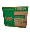 Pote Quadrado Transparente 350ml Tampa com Lacre F731 Fibraform com 100 unidades