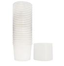 Pote Redondo 500ml Com Tampa Lacre Kit Com 100 Unidades