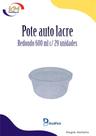 Pote Redondo 600 ml c/tampa lacre 29 unid. - Brasil Pack - alimentos, conserva, doces (15823)