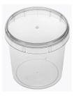 Pote Redondo C/ Lacre Bolo No Pote Descartável 220ml 200un