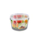 Pote Redondo Com Lacre 1000Ml PraFesta 50 Unidades