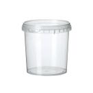 Pote Redondo Com Lacre Transparente Com Tampa 220ML Com 10 Unidades - Plastilânia Pote Redondo Com Lacre Transparente Com Tampa 220ML Com 10 Unidades - Plastilânia