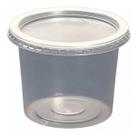 Pote redondo com tampa 350ml com 25 unidades g310 galvanotek