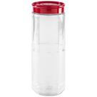 Pote Redondo de Plástico com Tampa Empilhável 540 ml