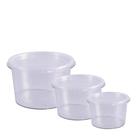 Pote Redondo Descartável c/ Tampa 500ml 24 UN