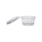 Pote Redondo Diamante Tampa Articulada 350ml PF750D Packform c/100 un