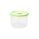 Pote Redondo Para Micro-ondas E Freezer Com Válvula 600ml - Linha Wave Plasvale Verde