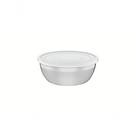 Pote Redondo Tramontina Freezinox Em Inox Com Tampa Plástica 0,8 Litros