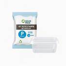 POTE RET. C/ TAMPA 350 ML.C/ 72 UN.-Marmitas Fit, marmitex