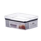 Pote Ret. Hermético Lumini Cristal Empilhável 770 Ml C 18,2 X L 13,3 X A 7,3 Cm 1370
