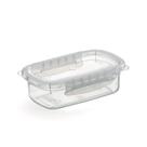 Pote Ret. Transparente Raso Com Travas 500 Ml