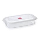Pote Ret. Transparente Raso Com Válvula 3,2 Lts