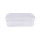 Pote Retangular com Lacre 350/500ml - PRAFESTA - Freezer/Micro-ondas