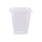 Pote Retangular Com Lacre 350ml Marmita Fit 10und Prafesta