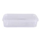 Pote Retangular com Lacre Freezer e Microondas 350ml c/10 - Prafesta