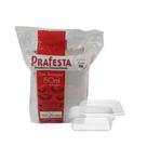 Pote Retangular Com Tampa 150Ml Com 20 Un - Prafesta