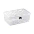 Pote Retangular Com Tampa 1L Mantimentos Uz Transparente Translucido