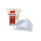 Pote retangular com tampa 350ml com 24 unidades prafesta