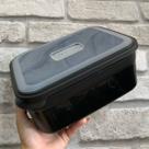 Pote Retangular de 3 Litros - Preto
