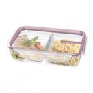 Pote Retangular Duplo 730 ml com Travas Sanremo