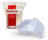 Pote Retangular Transparente 250Ml Com Tampa Com 24 8302 Prafesta Pote Retangular Transparente 250Ml Com Tampa Com 24 8302 Prafesta