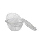 Pote Saladeira com Divisória G 633 com 10 unidade Galvanotek