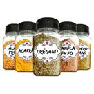 Pote Tempero Kit 10 Potes+24 Etiquetas Adesivas Porta Condimento Q170