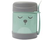 Pote Térmico 320ML Com Talher Gumy Verde - Parede Dupla Em Aço Inoxidável - Hora do Lanche - Livre de BPA - Buba Pote Térmico 320ML Com Talher Gumy Verde - Parede Dupla Em Aço Inoxidável - Hora do Lanche - Livre de BPA - Buba