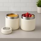 Pote Térmico 500ml Inox Frasco De Alimentação Ideal Para Sopa Marmita Refeições Vedação à Vácuo