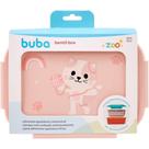 Pote Térmico Bento Box Buba Interior Em Aço Inoxídavel Zoo Gato 600ml