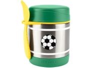 Pote Térmico Com Talher Spark Style Futebol Verde