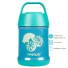 Pote Térmico Inox 450ml Cor Verde/Limão Pimpolho