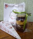 Pote torta vidro