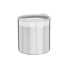 Pote Tramontina Cucina em Aço Inox para Mantimentos com Tampa Plástica 14 cm 2,3 L