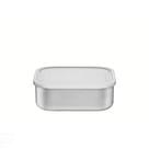 Pote Tramontina Freezinox Em Aço Inox Quadrado Com Tampa Plástica 16 Cm 1,2 L Tramontina