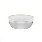 Pote Tramontina Freezinox Redondo Em Aço Inox Com Tampa Plástica 20 Cm 2,2 L Tramontina