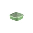 Pote Tramontina Mixcolor Polipropileno Verde Sálvia Tampa Transparente 1,1 L Tramontina