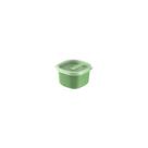 Pote Tramontina MixColor Polipropileno Verde Sálvia tampa Transparente 150 ml