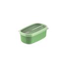 Pote Tramontina MixColor Polipropileno Verde Sálvia Tampa Transparente 650 ml