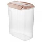 Pote Trava Quadrado Retangular de Plastico 2450ML Pote Trava Quadrado Retangular de Plastico 2450ML