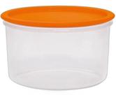 Pote Tupperware Master Mágico 1,5L - Transparente com Tampa Laranja