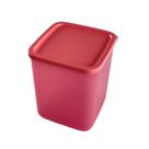 Pote Tupperware Refri Line Quadrado 1,8 Litros - Rosa