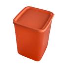 Pote Tupperware Refri Line Quadrado 2,2L - Cor Salmão